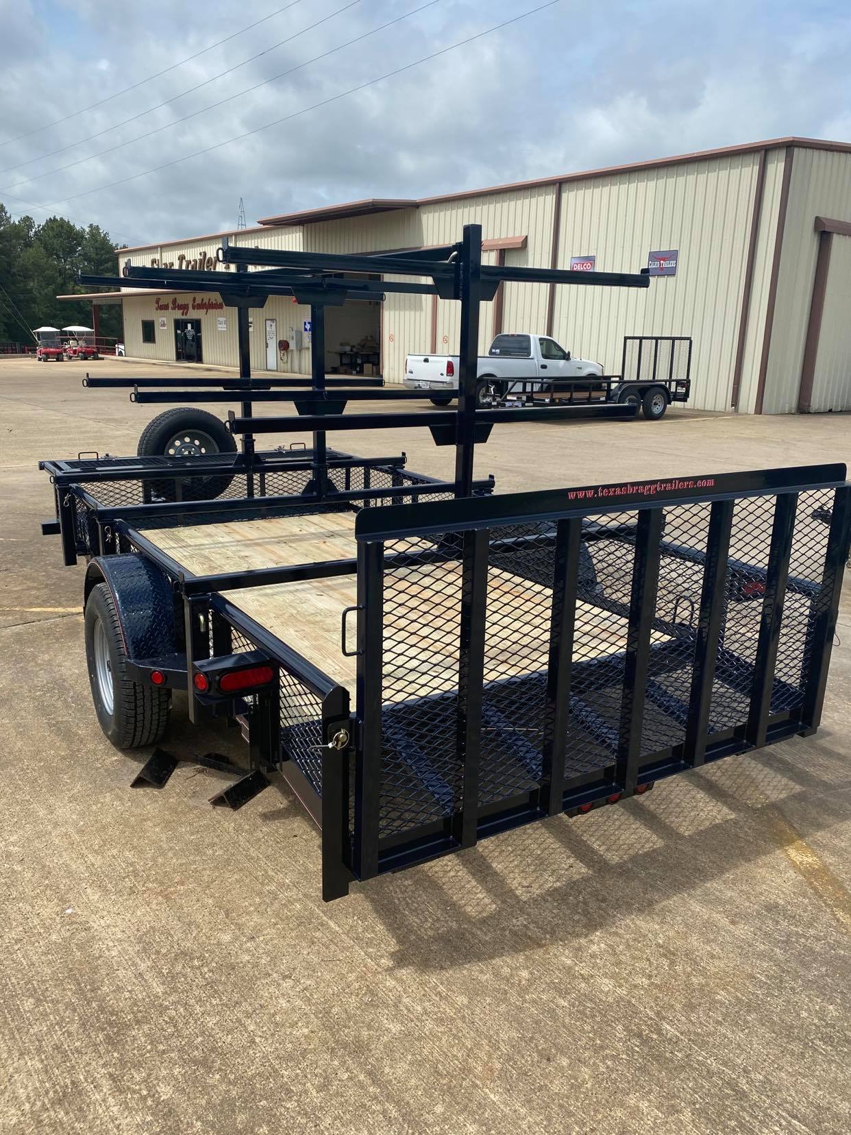 6×14 custom Kayak/Multipurpose Trailer Texas Bragg Trailers