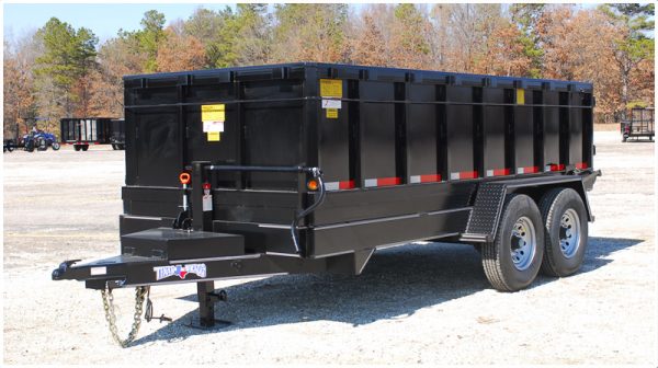 Texas Bragg Medium Duty Hydraulic Dump Trailer